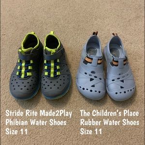 Little Boys/Girls Stride Rite & TCP Water Shoes 11